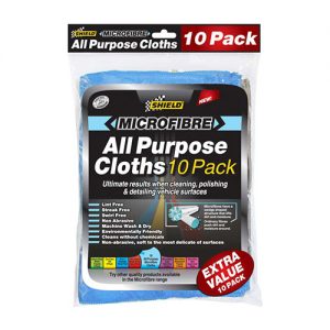 Microfibre All Purpose Cloths 10 Pack